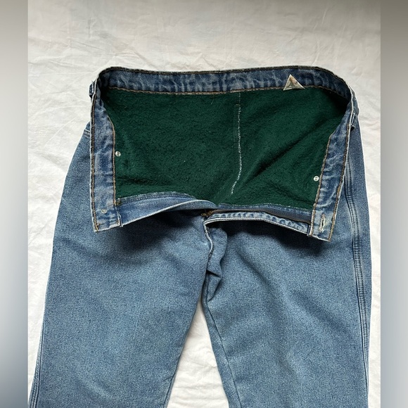Wind River Thermal Green Jeans - Picture 1 of 5